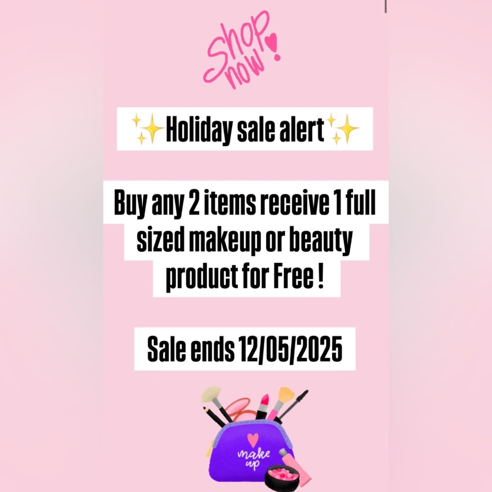 Buy any 2 items get 1 free